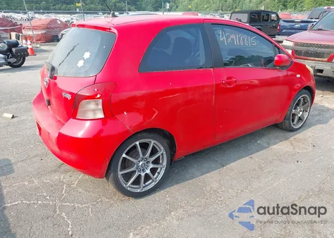 2007 Toyota Yaris z USA, uszkodzony, nr VIN JTDJT923075116965